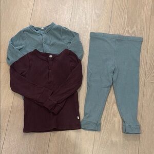 Mori Ribbed Pajama Bundle